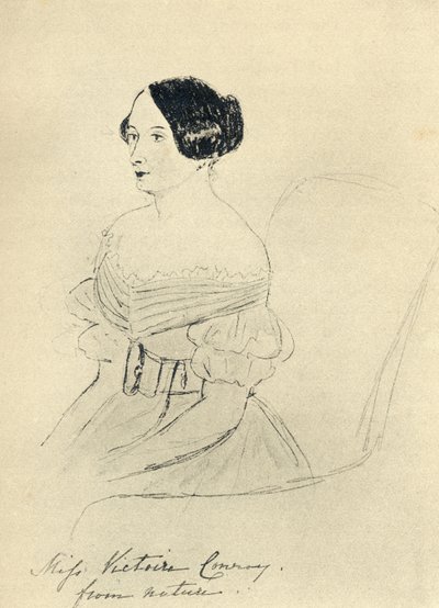 Miss Victoire Conroy by Queen Victoria